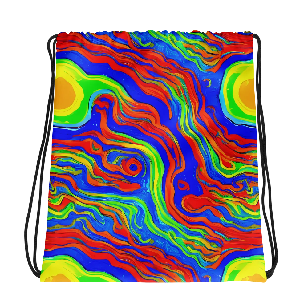 Citrus Maelstrom on Drawstring Bag — Photo