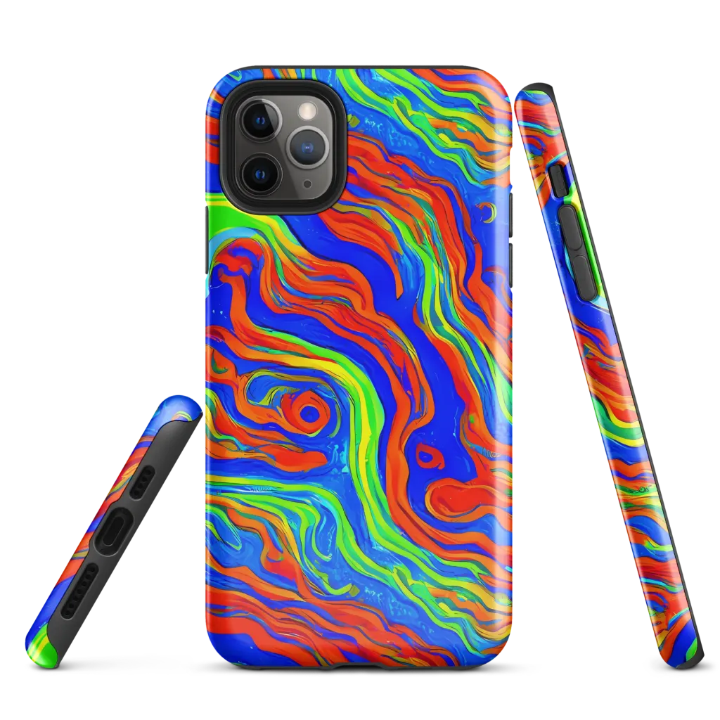 Citrus Maelstrom on Tough Case for iPhone® — Front