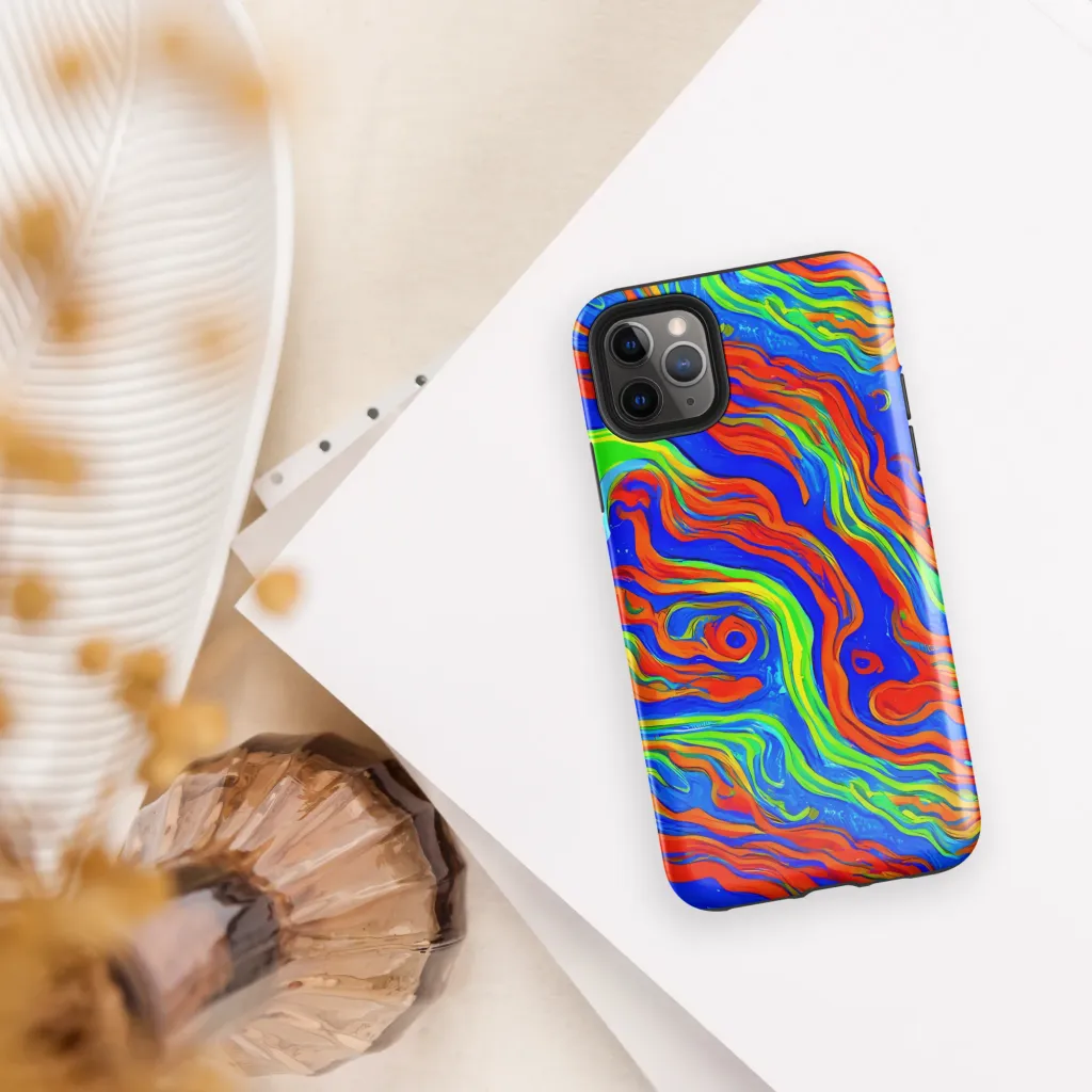 Citrus Maelstrom on Tough Case for iPhone® — Front