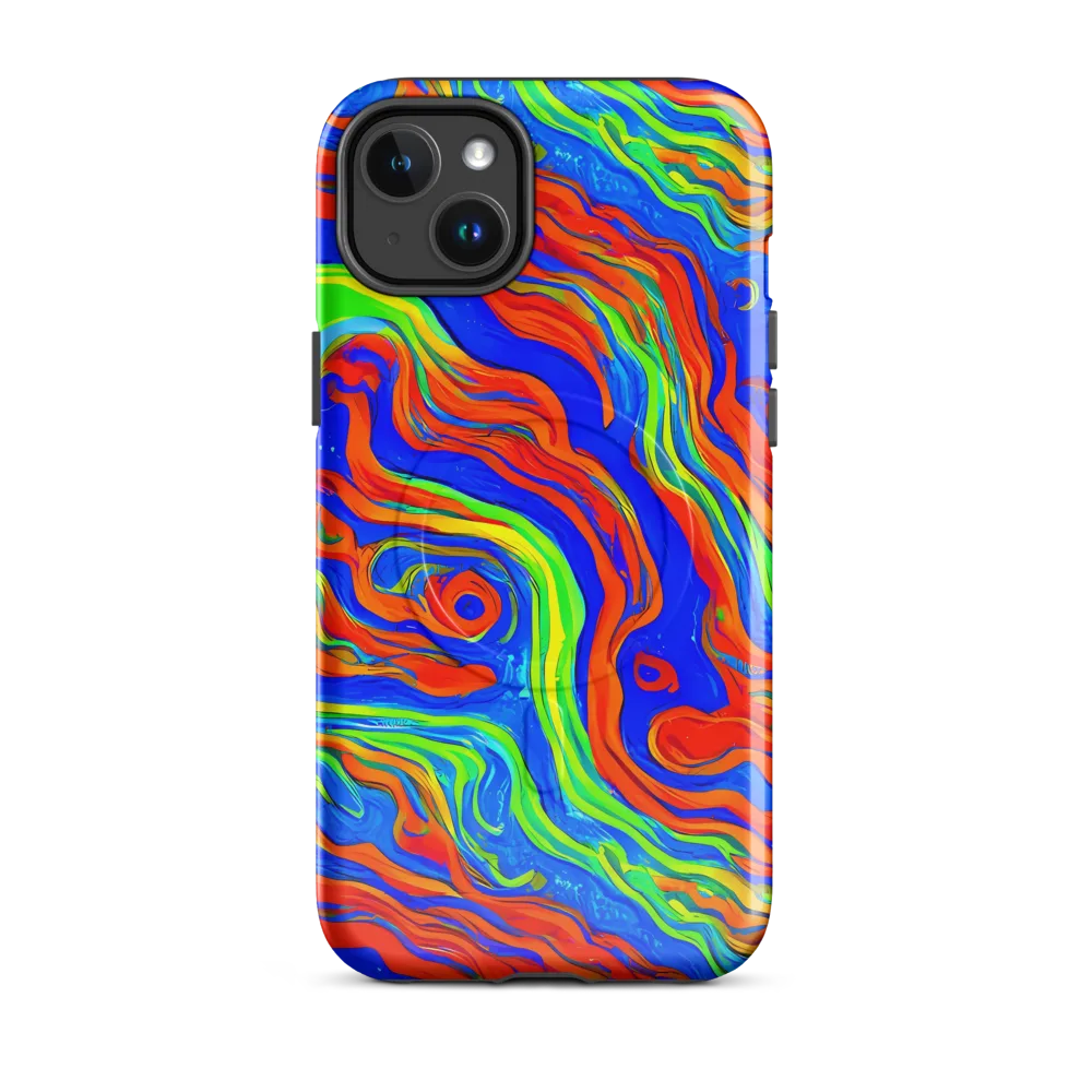 Citrus Maelstrom on MagSafe Tough Case for iPhone® — Front