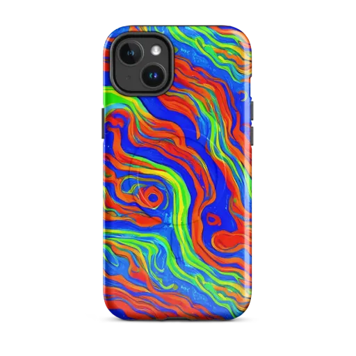 Citrus Maelstrom on a MagSafe Tough Case for iPhone®