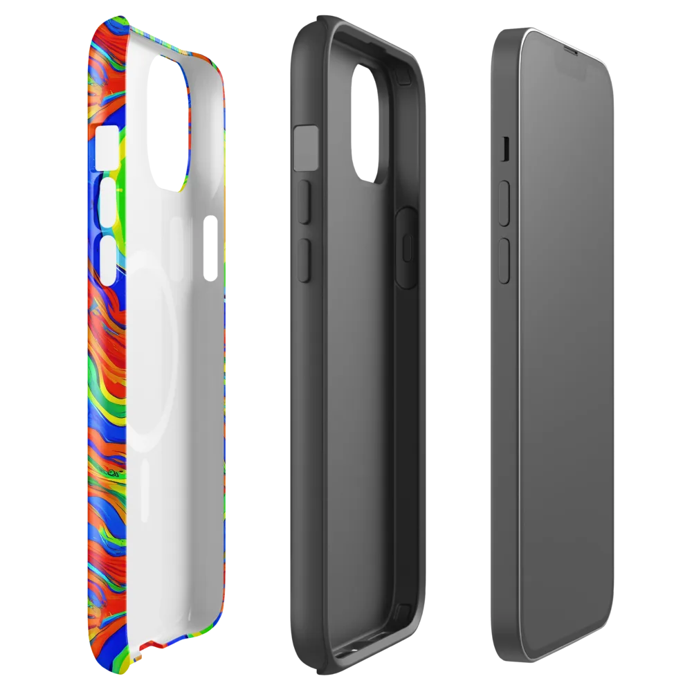 Citrus Maelstrom on MagSafe Tough Case for iPhone® — Front