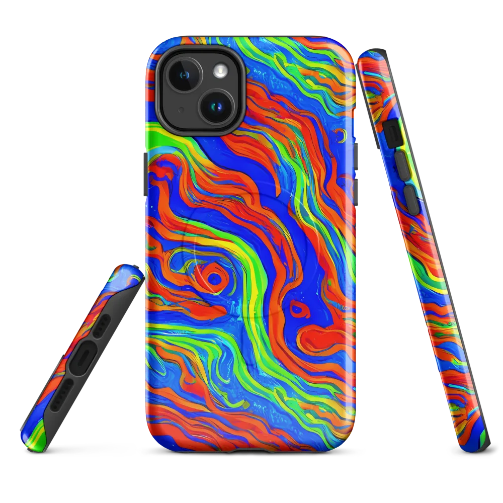 Citrus Maelstrom on MagSafe Tough Case for iPhone® — Front