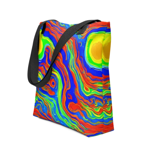 Citrus Maelstrom on a Tote Bag