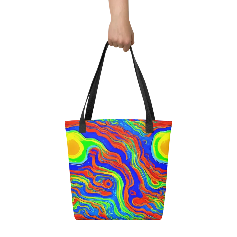 Citrus Maelstrom on Tote Bag — Front