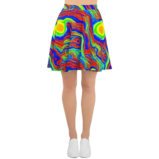 Citrus Maelstrom on a Skater Skirt
