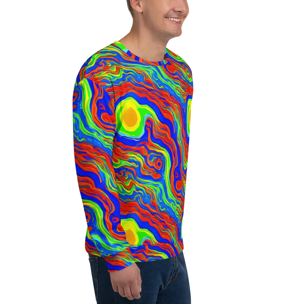 Citrus Maelstrom on Sweatshirt — Right Front