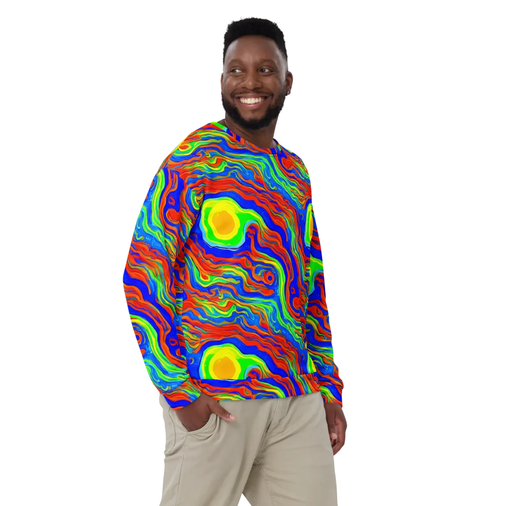 Citrus Maelstrom on Sweatshirt — Front
