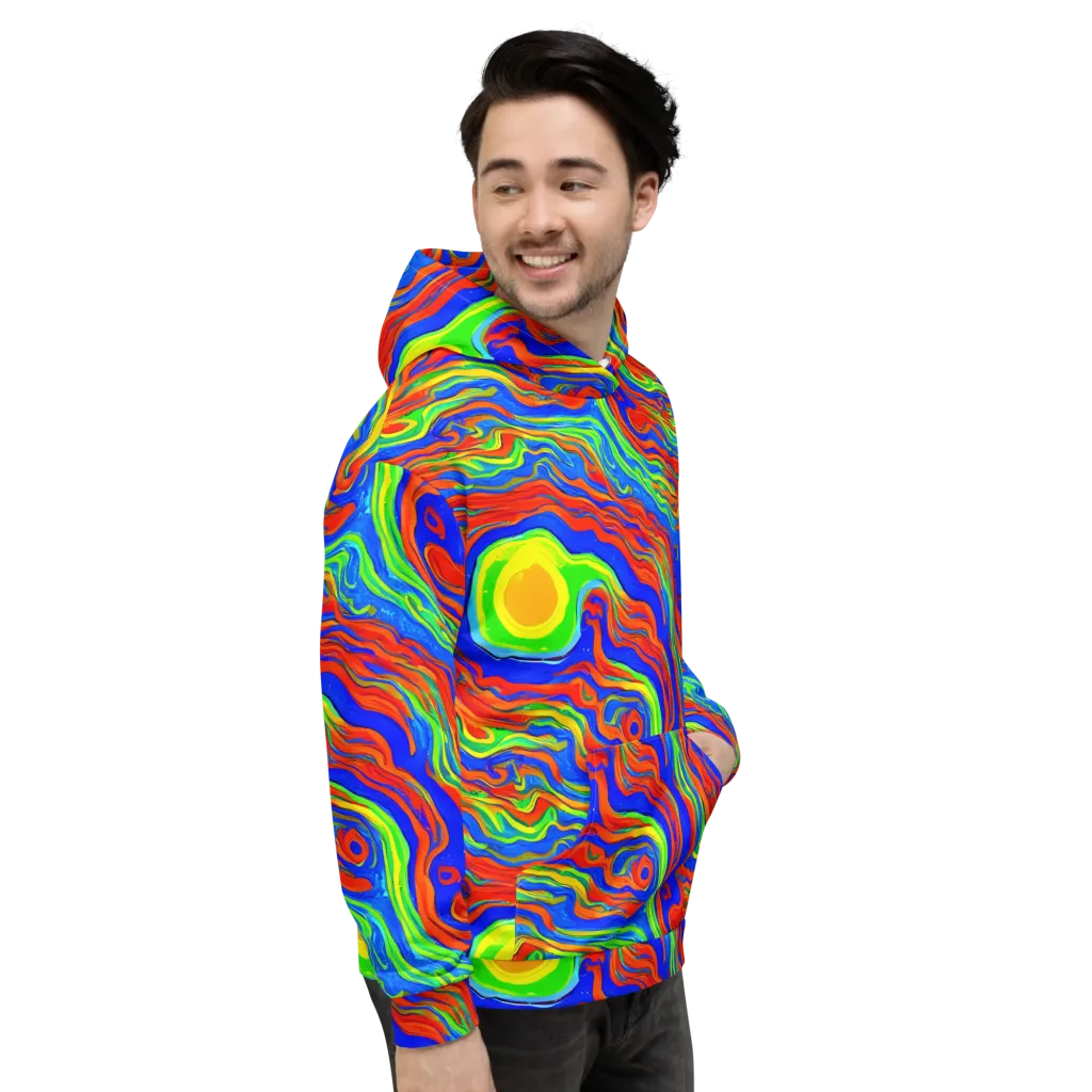 Citrus Maelstrom on Hoodie — Right