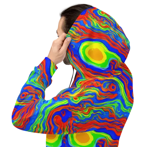 Citrus Maelstrom on a Hoodie