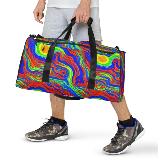 Citrus Maelstrom on a Duffle Bag