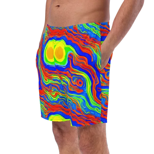 Citrus Maelstrom on a Swim Trunks