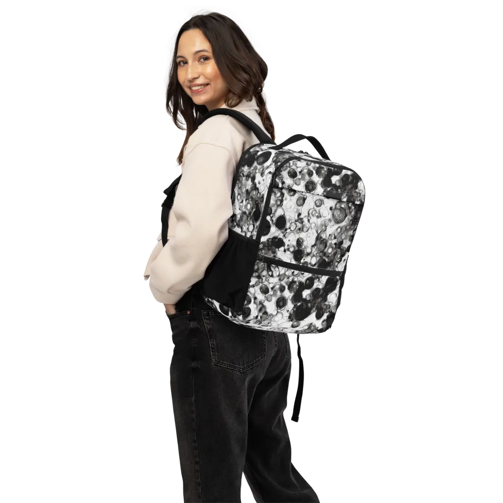 Eclipse Garden on Utility Backpack — Back