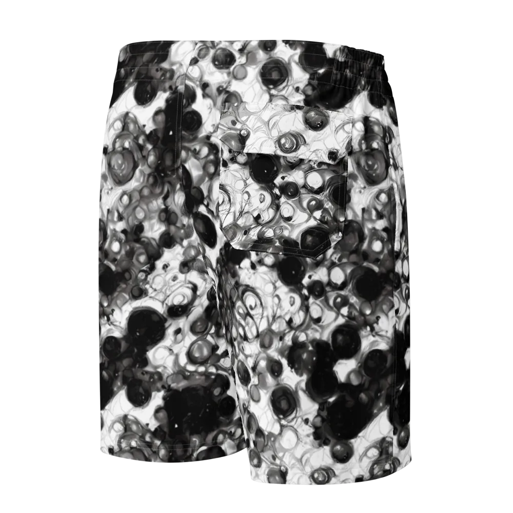 Eclipse Garden on Men's Board Shorts — Back