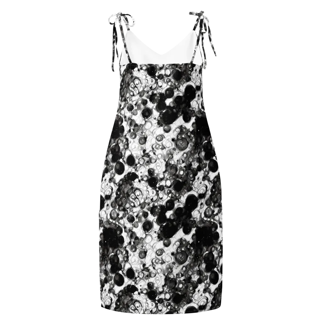 Eclipse Garden on Slip Dress — Back