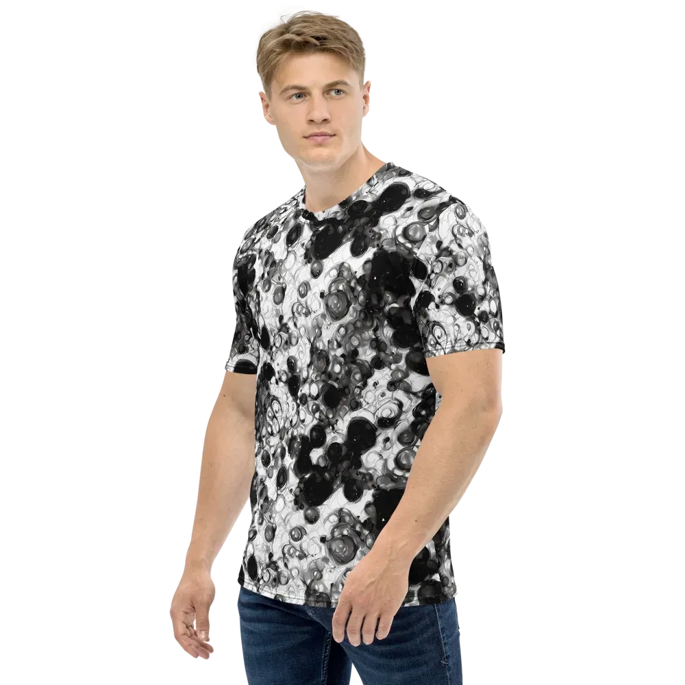Eclipse Garden on Men's Crew Neck T-Shirt — Left