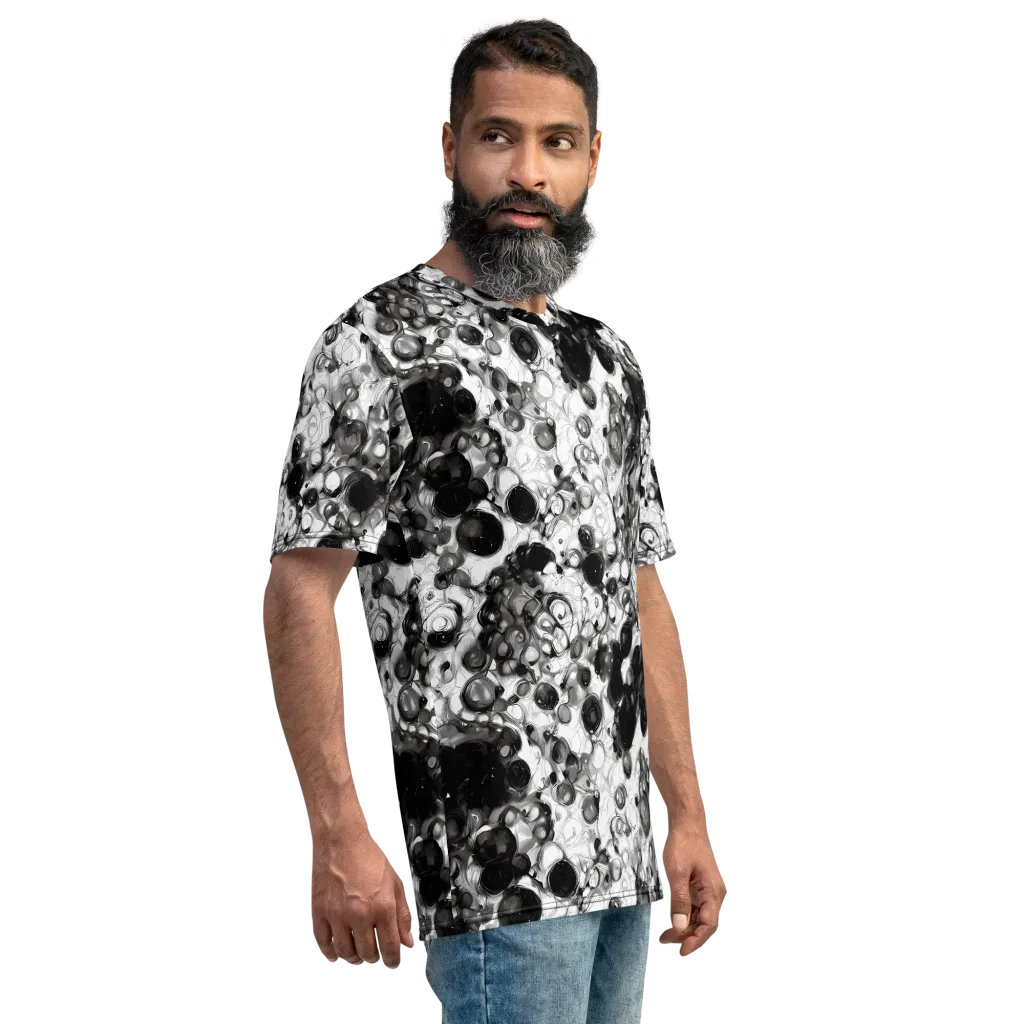 Eclipse Garden on Men's Crew Neck T-Shirt — Right
