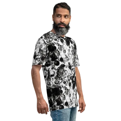 Eclipse Garden on a Men's Crew Neck T-Shirt