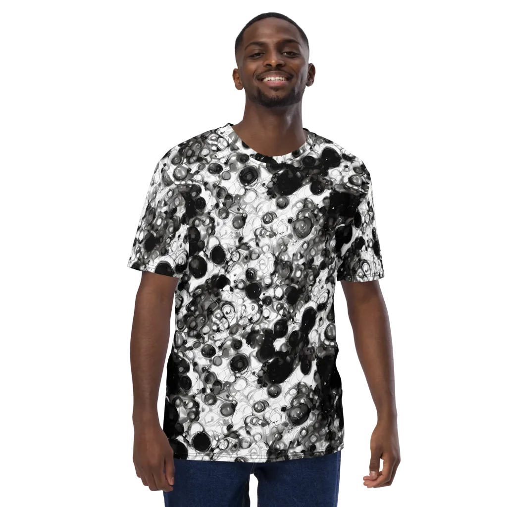 Eclipse Garden on Men's Crew Neck T-Shirt — Front