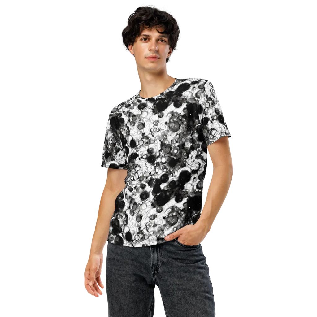 Eclipse Garden on Men's Crew Neck T-Shirt — Front