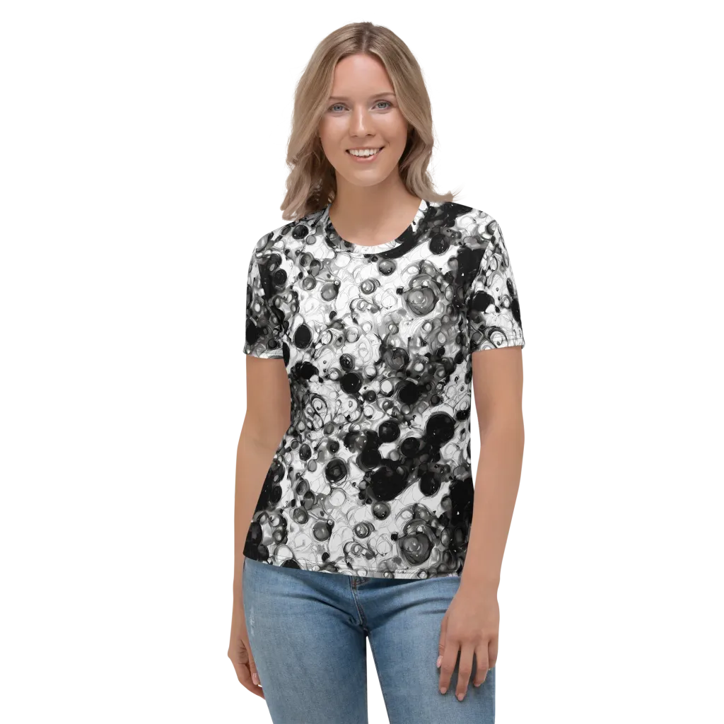 Eclipse Garden on Women's Crew Neck T-Shirt — Front