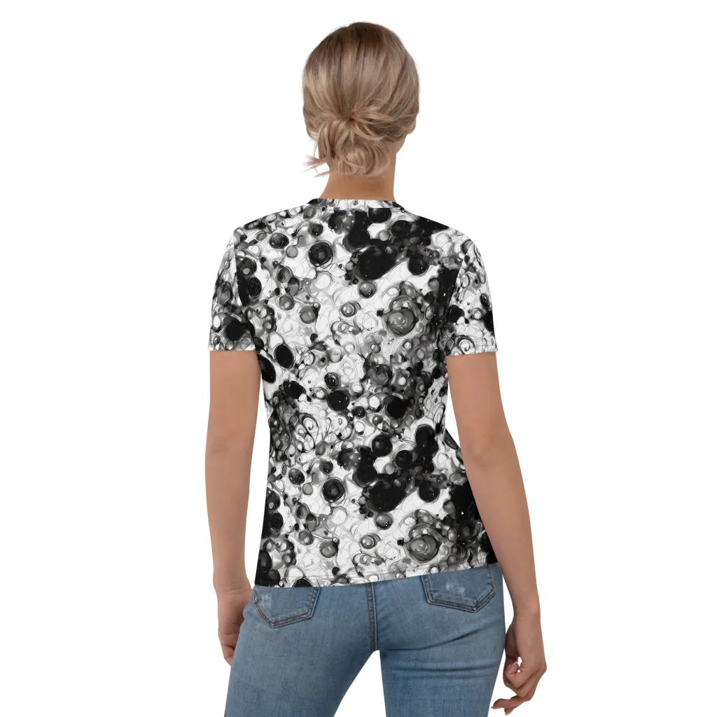 Eclipse Garden on Women's Crew Neck T-Shirt — Back