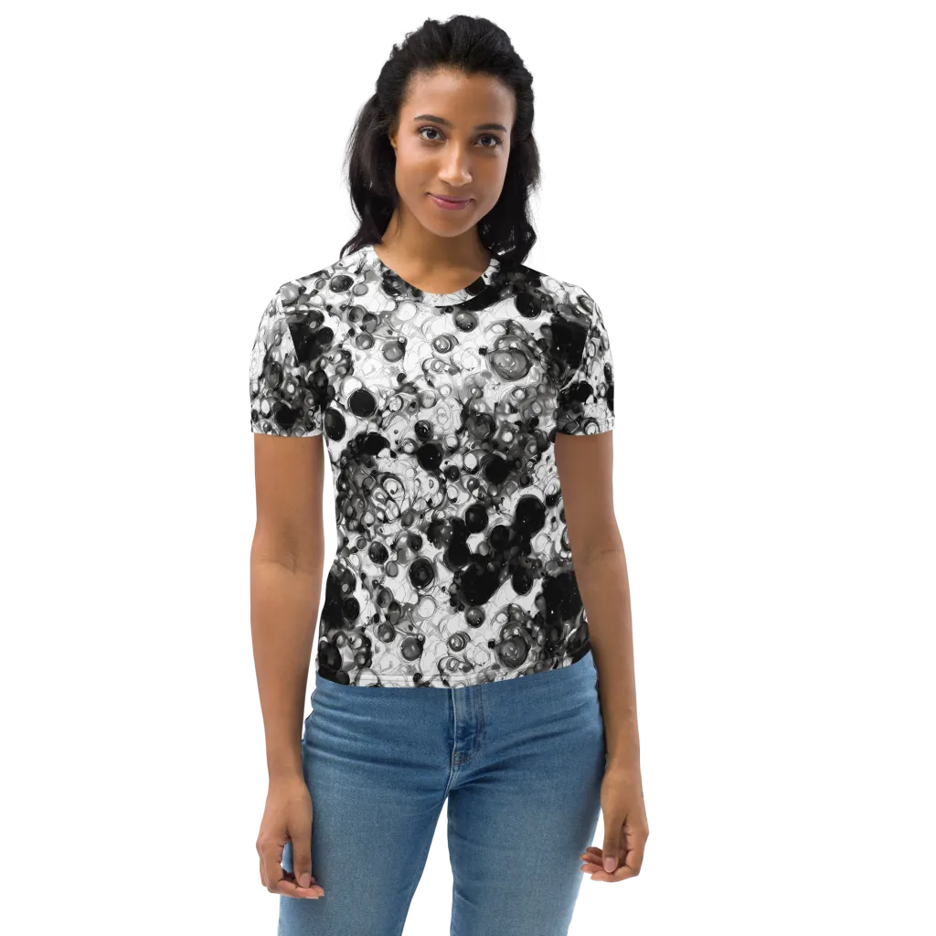 Eclipse Garden on Women's Crew Neck T-Shirt — Front