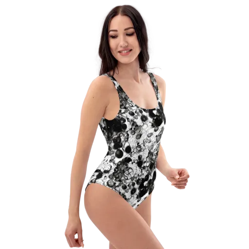 Eclipse Garden on a One-Piece Swimsuit
