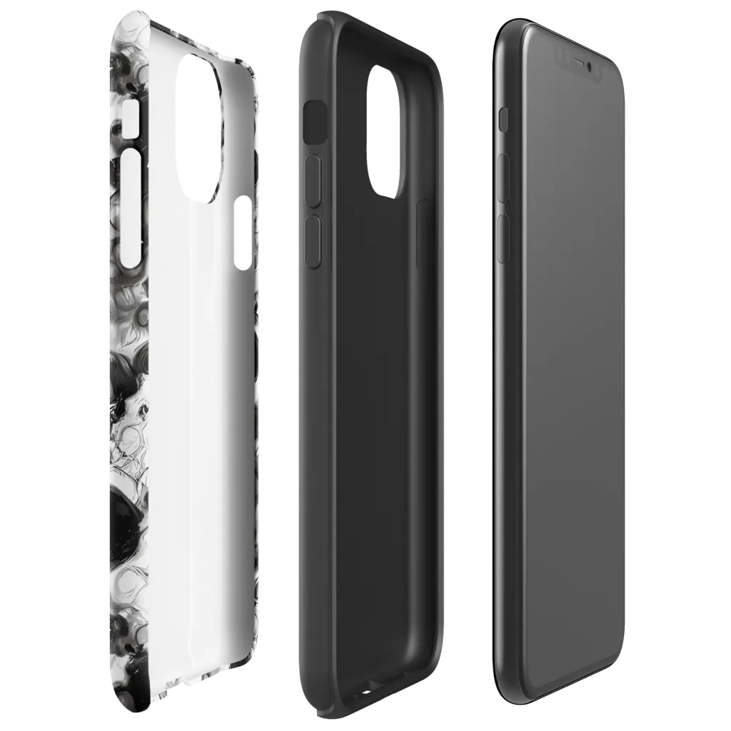 Eclipse Garden on Tough Case for iPhone® — Right