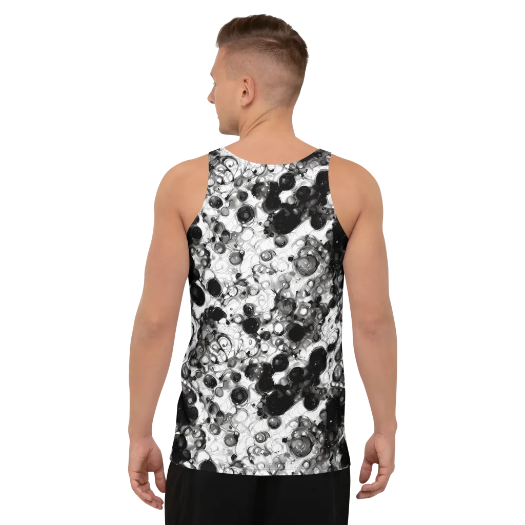 Eclipse Garden on Men's Tank Top — Back