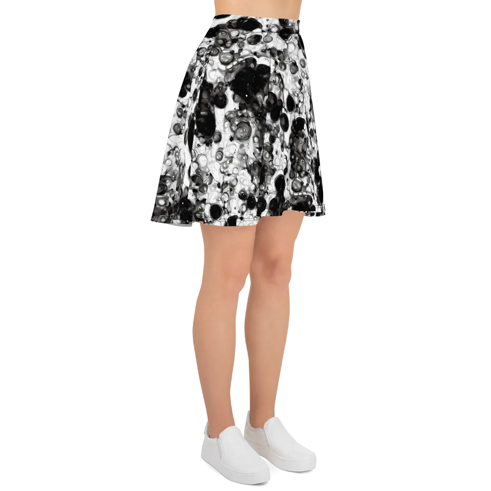 Eclipse Garden on Skater Skirt — Right