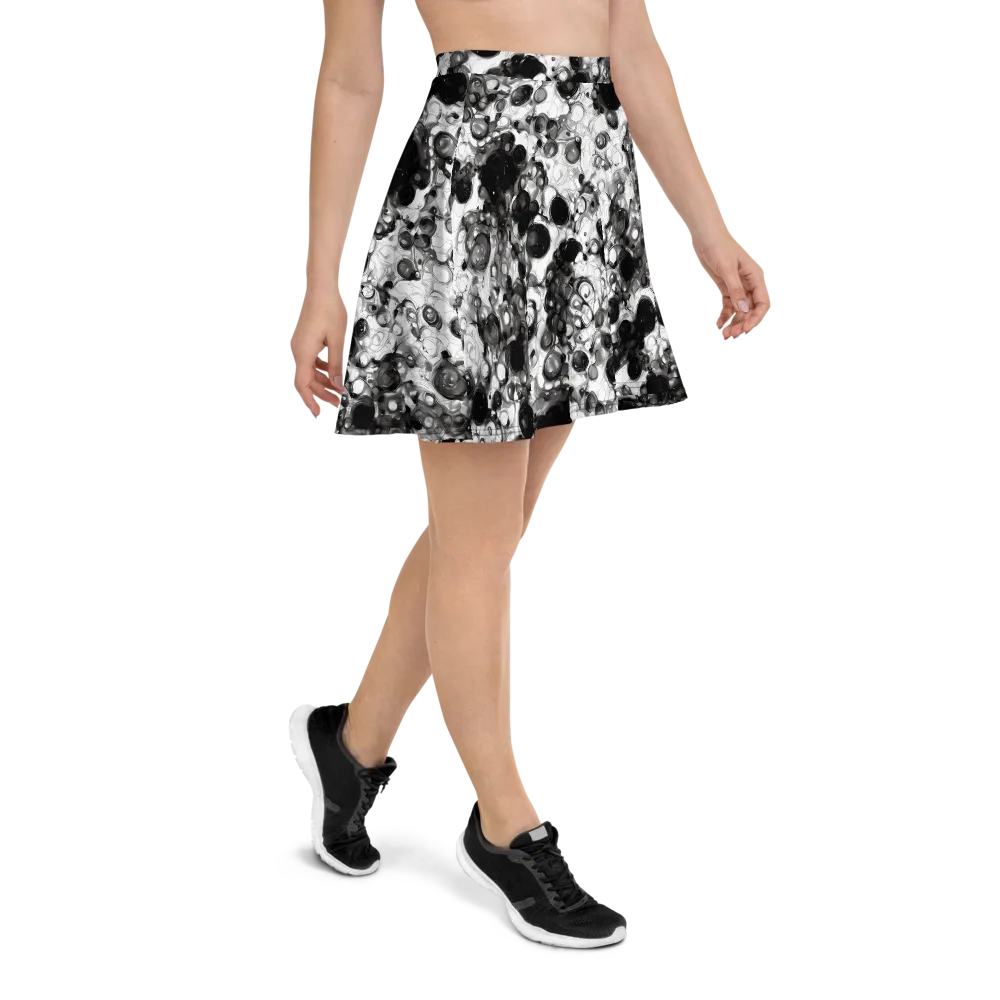 Eclipse Garden on Skater Skirt — Right