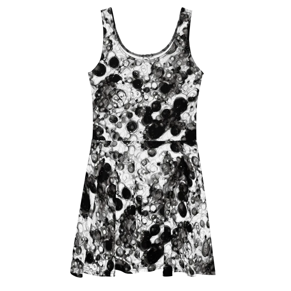 Eclipse Garden on Skater Dress — Front