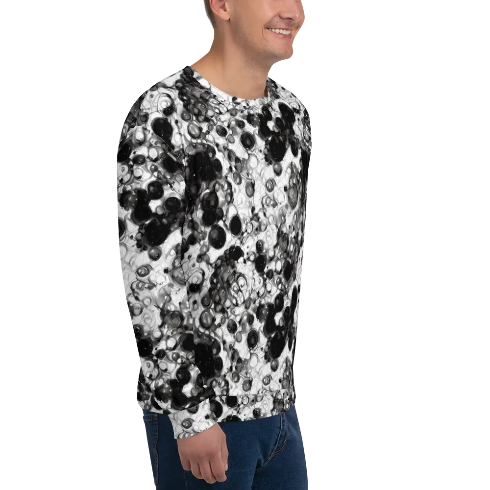 Eclipse Garden on Sweatshirt — Right Front
