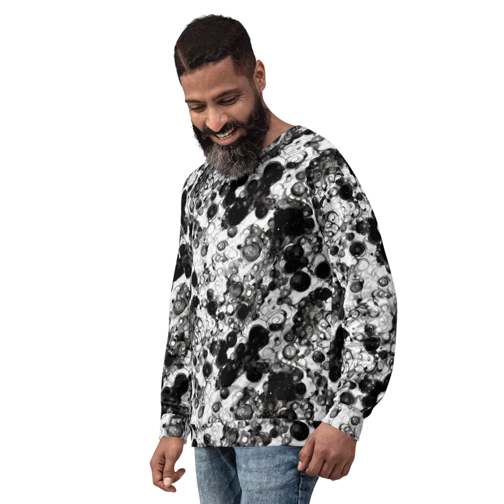 Eclipse Garden on Sweatshirt — Left Front