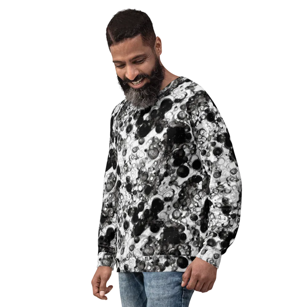 Eclipse Garden on Sweatshirt — Left Front