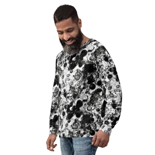 Eclipse Garden on a Sweatshirt