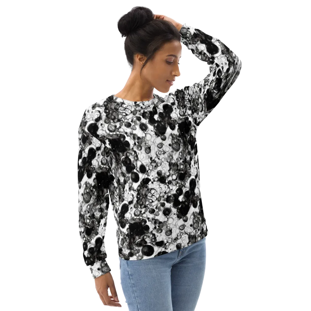 Eclipse Garden on Sweatshirt — Right Front