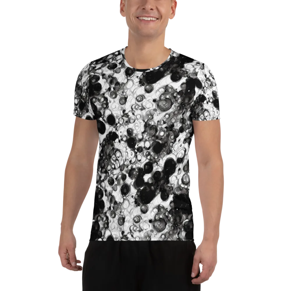 Eclipse Garden on Men's Athletic T-Shirt — Front