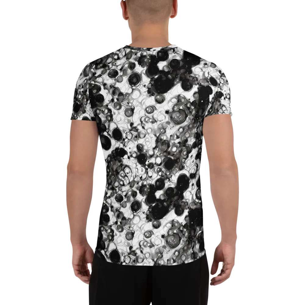 Eclipse Garden on Men's Athletic T-Shirt — Back