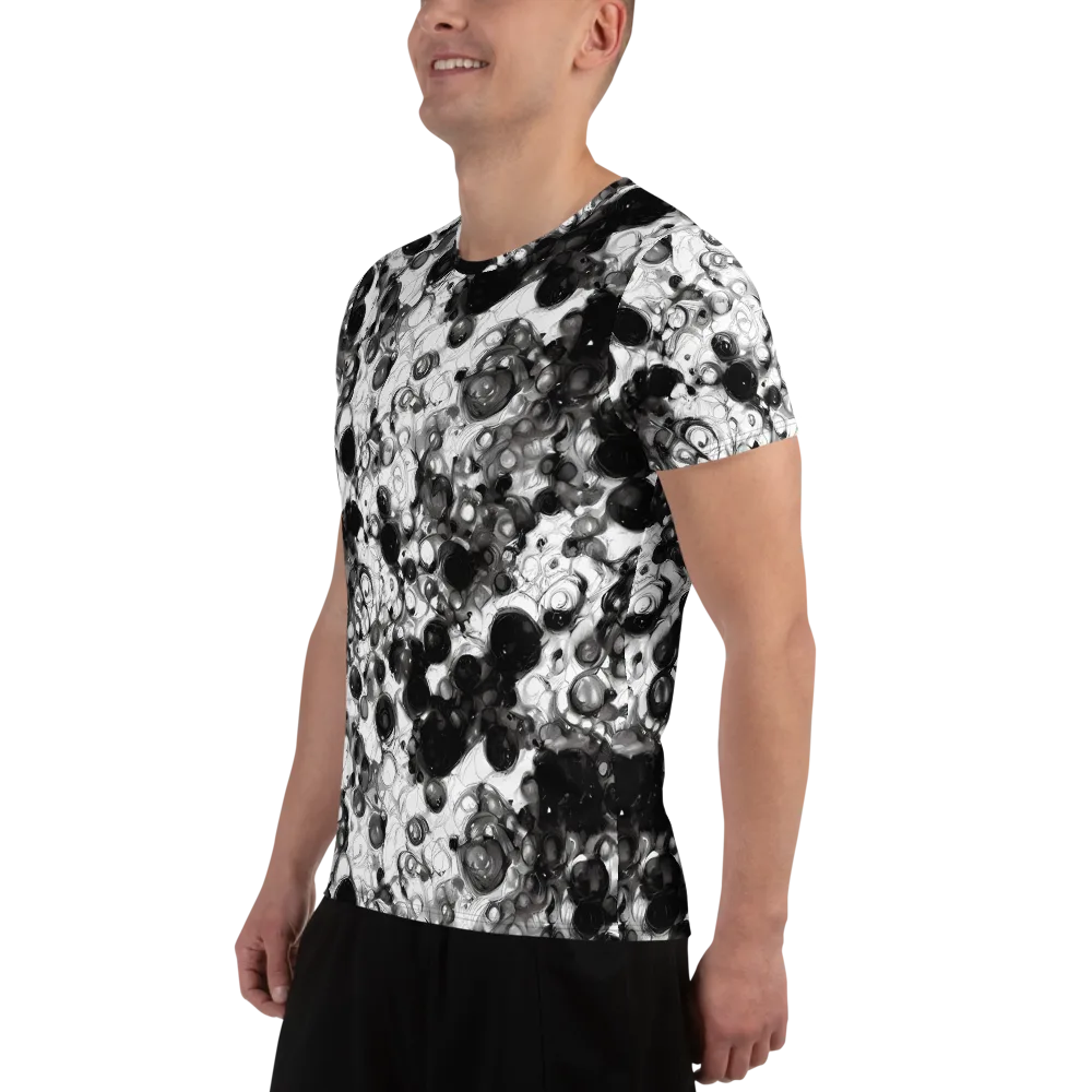 Eclipse Garden on Men's Athletic T-Shirt — Left