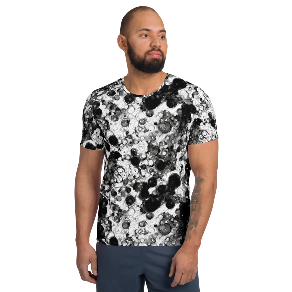 Eclipse Garden on Men's Athletic T-Shirt — Front