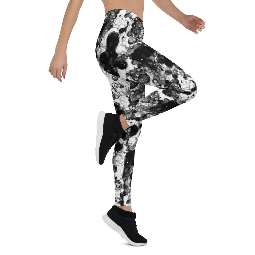 Eclipse Garden on Leggings — Right