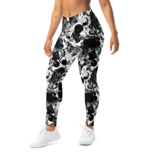 Eclipse Garden on a Leggings