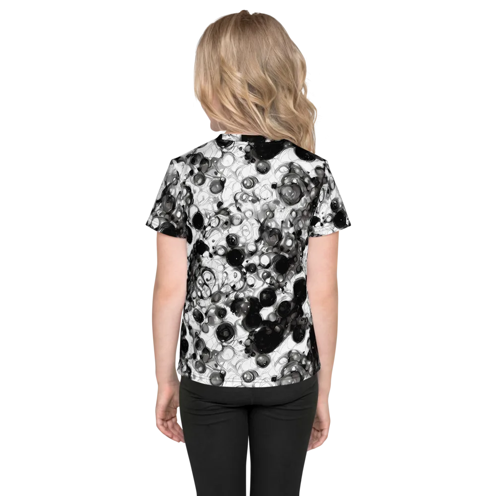 Eclipse Garden on Kids Crew Neck T-Shirt — Back