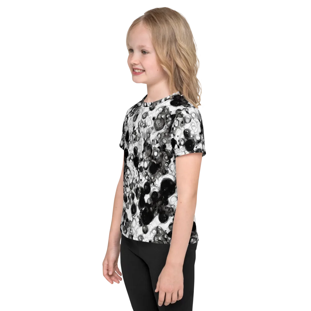 Eclipse Garden on Kids Crew Neck T-Shirt — Left