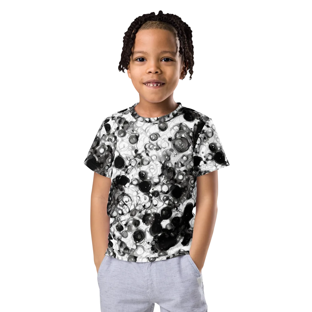 Eclipse Garden on Kids Crew Neck T-Shirt — Front