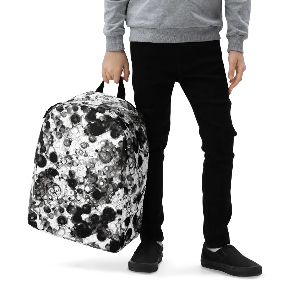 Eclipse Garden on Minimalist Backpack — Zoomed-in