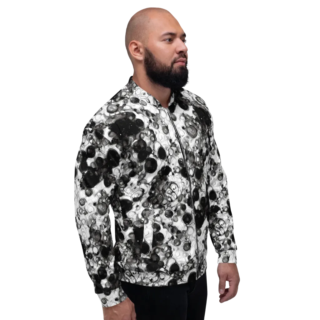 Eclipse Garden on Bomber Jacket — Right