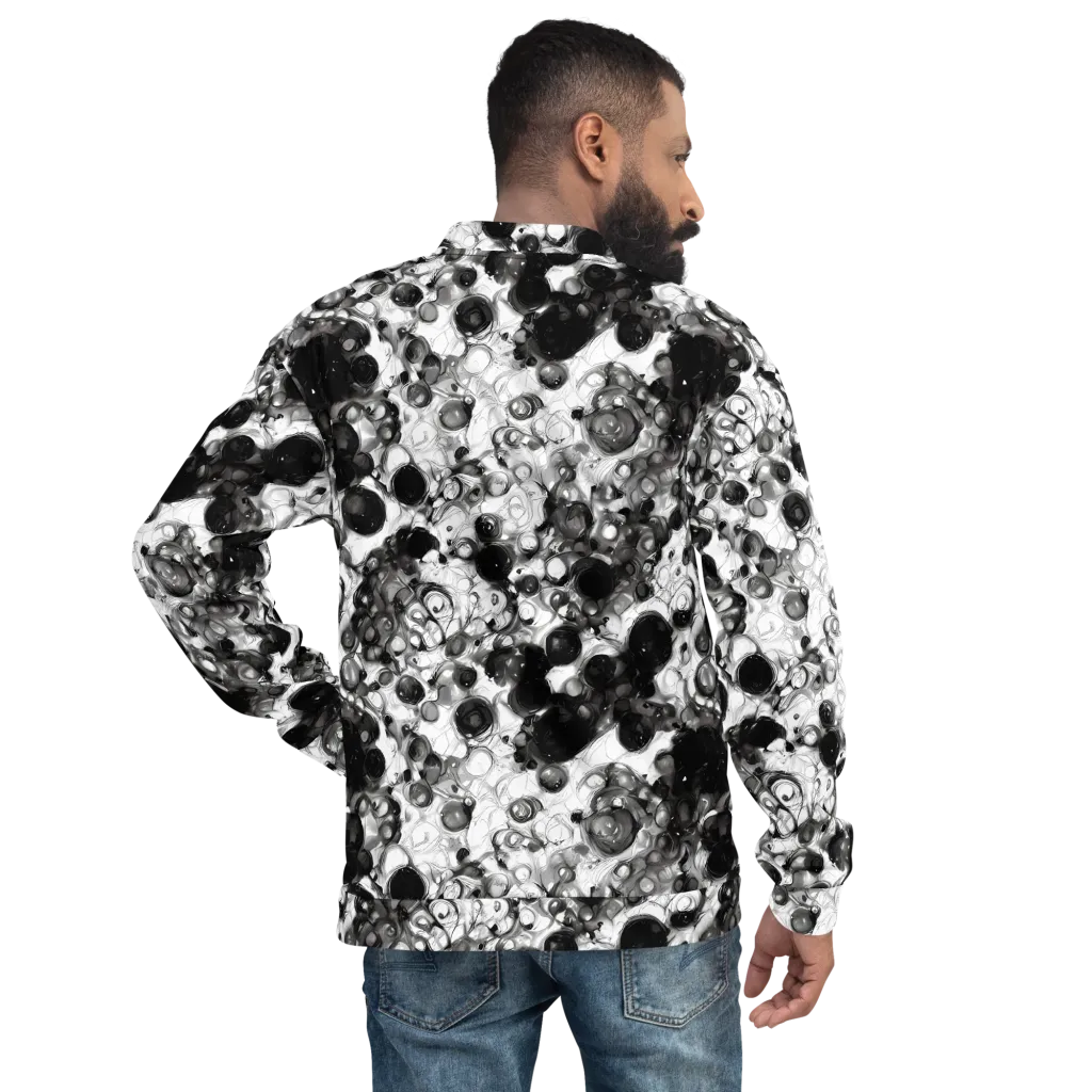 Eclipse Garden on Bomber Jacket — Back